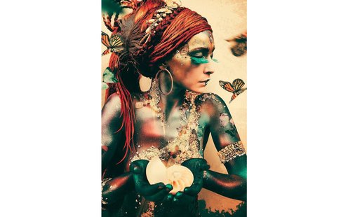 Goossens Schilderij Summon Ii, 90 x 135 cm