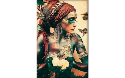 Goossens Schilderij Summon Ii, 90 x 135 cm