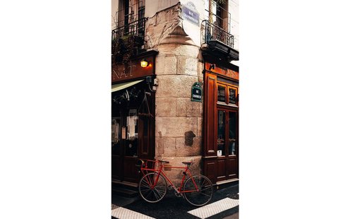 Goossens Schilderij City Life, 70 x 118 cm