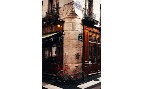 Goossens Schilderij City Life, 98 x 148 cm