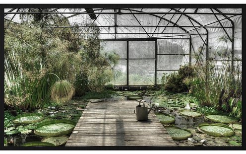 Goossens Schilderij Urban Botanical 2, 118 x 70 cm