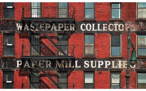 Goossens Schilderij City Red, 118 x 70 cm