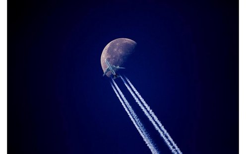 Goossens Schilderij Moon, 148 x 98 cm