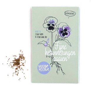 Veer En Moon Bloemenzaden Fijne Herinneringen Zaaien