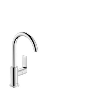 Hansgrohe Rebris E 1-gats wastafelkraan 210 m. draaibare uitloop m. waste chroom 72576000