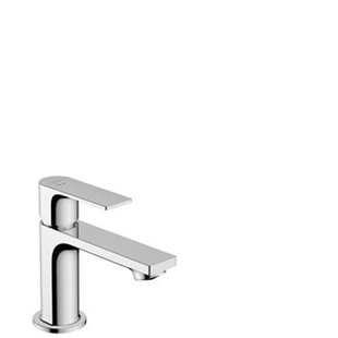Hansgrohe Rebris E 1-gats wastafelkraan 80 coolstart m. waste chroom 72553000 Hansgrohe Rebris E 1-gats wastafelkraan 80 coolstart m. waste chroom 72553000
