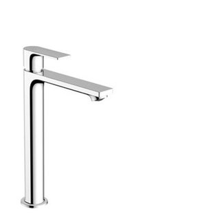 Hansgrohe Rebris E 1-gats highriser wastafelkraan 240 coolstart z. waste chroom 72583000