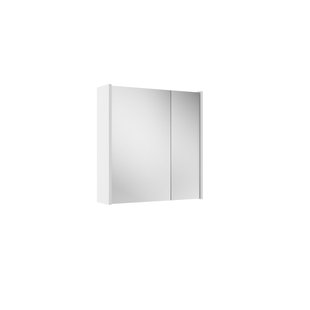 Saniclass Prime Spiegelkast - 60x63x16cm - inclusief zijpanelen - mat wit SW1212815/SW812070