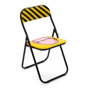 Seletti Studio Job Vouwstoel Tong Seletti Studio Job Vouwstoel Tong