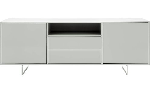 Goossens Basic Dressoir Vienna, 2 deuren 2 laden met 1 open vak