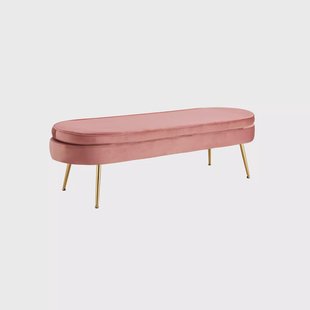 Poef Chanelle Roze 142 cm Poef Chanelle Roze 142 cm