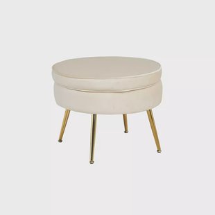 Poef Chanelle Beige 52 cm