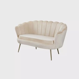 Bank Chanelle Beige 136 cm Bank Chanelle Beige 136 cm