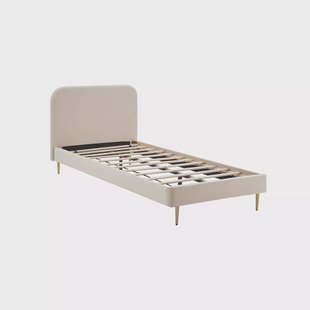 Bed Grace Beige 90 cm