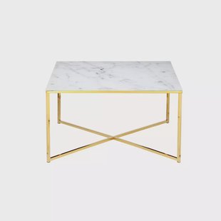 Salontafel Nuray Wit-Goud