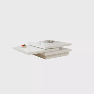 Salontafel Gina Hoogglans Wit