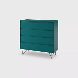 Ladekast Lucy Blauw 90 cm