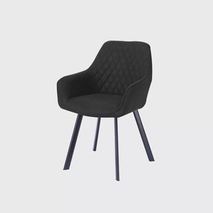 Eetkamerstoel Silves Antraciet - Set van 2