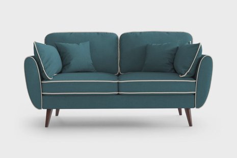 2-zitsbank Zara linnen met contrast piping | NADUVI Collection