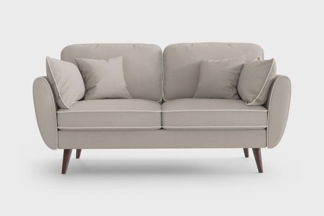 2-zitsbank Zara linnen met contrast piping | NADUVI Collection