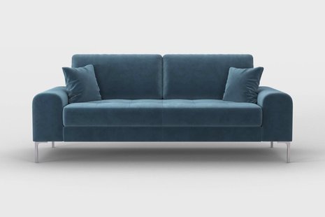 3-zitsbank Rime velvet | NADUVI Collection