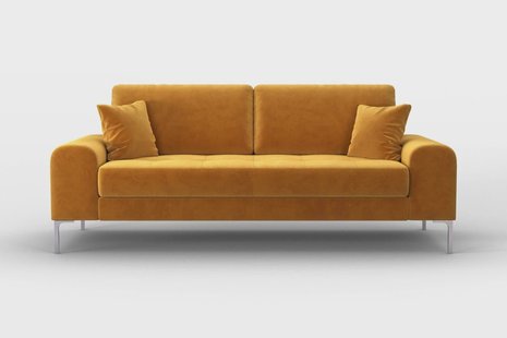 3-zitsbank Rime velvet | NADUVI Collection