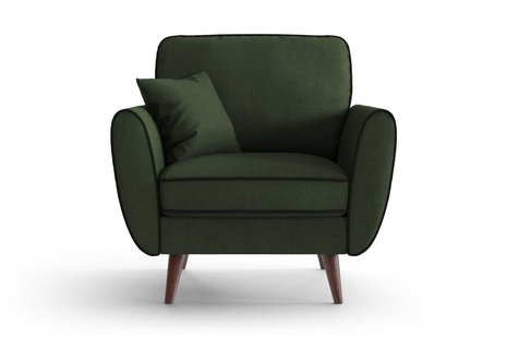 Fauteuil Zara linnen met contrast piping | NADUVI Collection