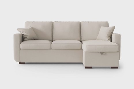 Hoekslaapbank Odeon rechts linnen | NADUVI Collection