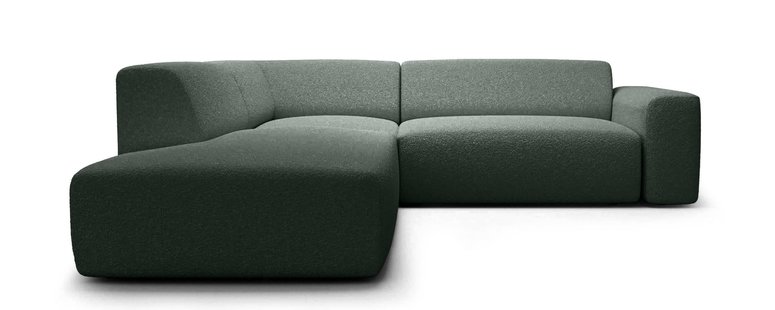 Hoekbank Nina Big links bouclé | NADUVI Collection