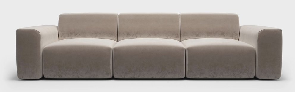 3-zitsbank Nina velvet | NADUVI Collection