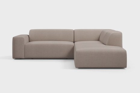 Hoekbank Nina Big rechts linnen | NADUVI Collection