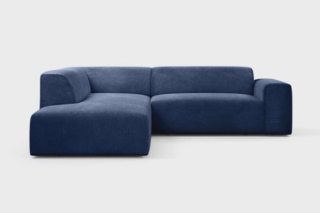 Hoekbank Nina Big links ribstof | NADUVI Collection