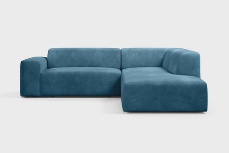 Hoekbank Nina Big rechts velvet | NADUVI Collection