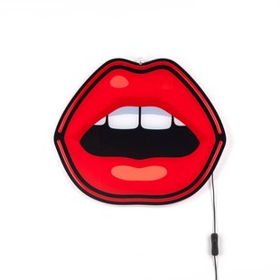 SELETTI LED decoratie-wandlamp Blow, 47x39,5cm