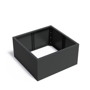 Verzinkt staal plantenbak CARREZ Connect 120x120x60cm.