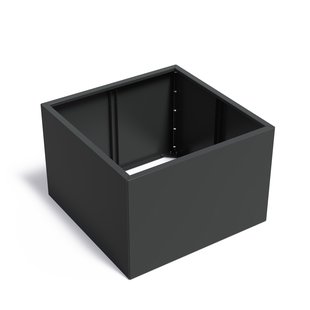 Verzinkt staal plantenbak CARREZ Connect 120x120x80cm.