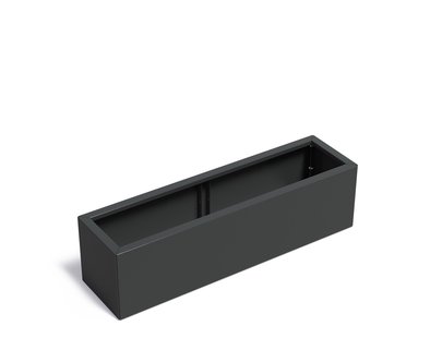 Verzinkt staal plantenbak CARREZ Connect 150x40x40cm.