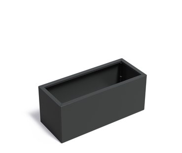 Verzinkt staal plantenbak CARREZ Connect 120x50x50cm.