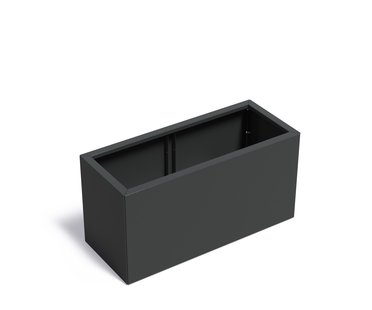 Verzinkt staal plantenbak CARREZ Connect 120x50x60cm.