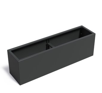 Verzinkt staal plantenbak CARREZ Connect 200x50x60cm.