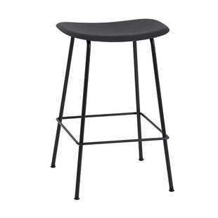 Fiber Barkruk - Stalen Onderstel