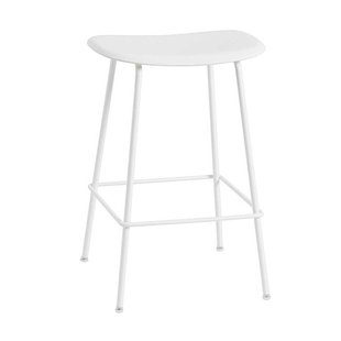 Fiber Barkruk - Stalen Onderstel