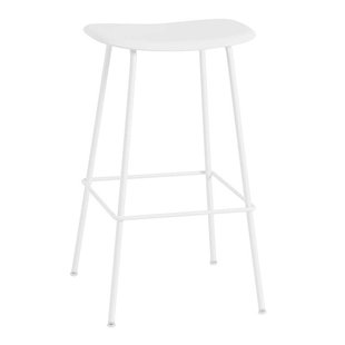 Fiber Barkruk - Stalen Onderstel