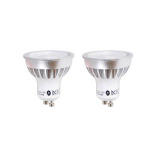 Lindby LED reflectorlamp GU10 5 W helder 3.000 K 55° set van 2