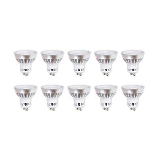 Lindby LED reflectorlamp GU10 5 W helder 3.000 K 55° set van 10