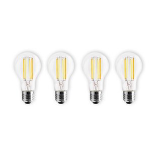Prios Smart LED Filament E27 7W dimbaar CCT Tuya set van 4 Prios Smart LED Filament E27 7W dimbaar CCT Tuya set van 4