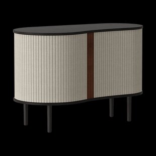 Audacious cabinet zwart houten dressoir White Sands