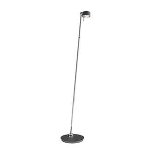 Top Light Puk! 80 Floor LED lenzen helder/mat antraciet