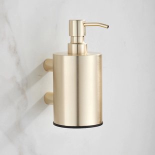 Zeepdispenser BWS Academy Geborsteld Messing