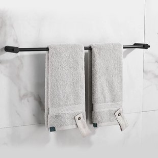 Handdoekhouder BWS Academy 60 cm Mat Zwart